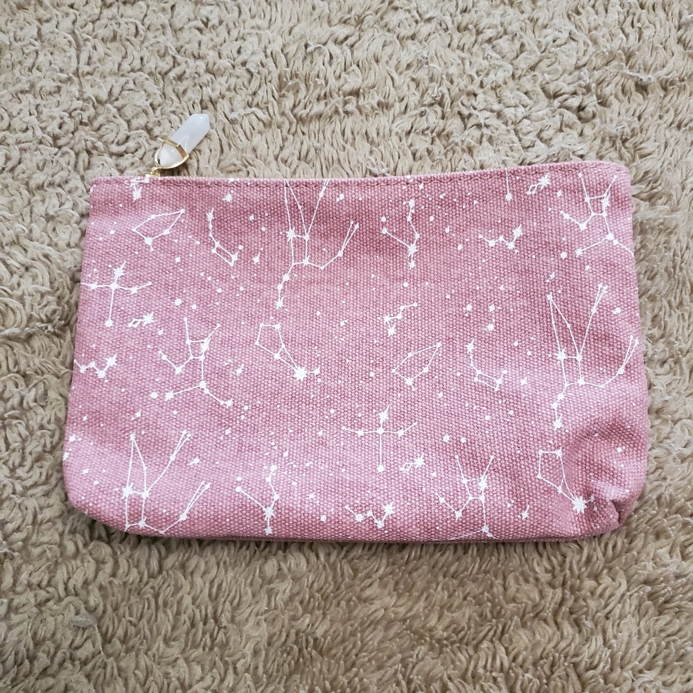 Ipsy Pink Makeup bag NEW